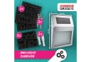 Goods+Gadgets Hausnummer Design Solar Hausnummer, LED Beleuchtung Bild 3
