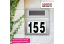 Goods+Gadgets Hausnummer Design Solar Hausnummer, LED Beleuchtung Bild 5