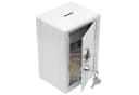 Goods+Gadgets Mini Tresor Safe mit Zahlenschloss – Silber Metall Geldkassette Bild 2