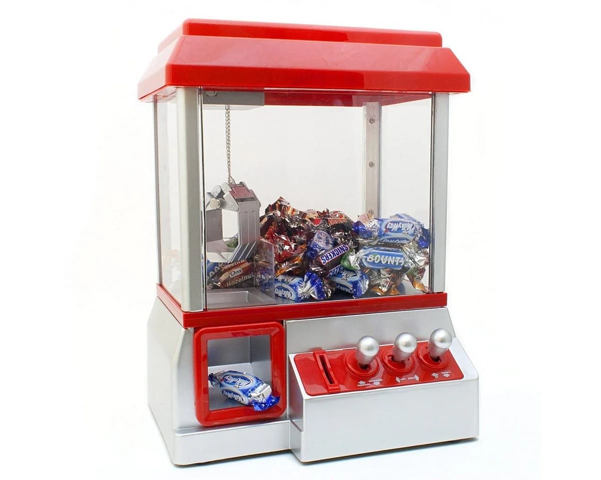 Goods+Gadgets Candy Grabber Süßigkeitenautomat mit Greifarm & Joystick - Bild 2