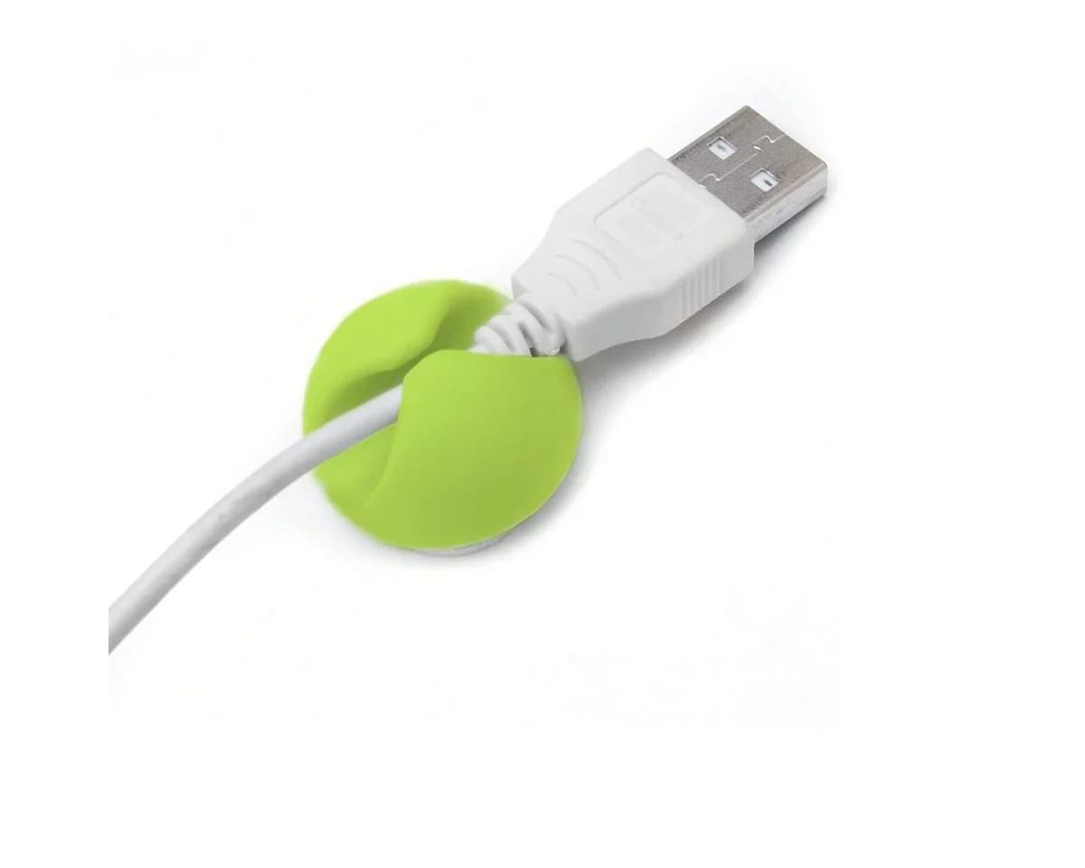 Goods+Gadgets CableDrop Kabelhalter 6er Set Weiß Selbstklebend - Bild 2