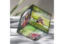 Goods+Gadgets Drehender Acrylglas Fotowürfel für 6 Bilder Transparent Bild 5