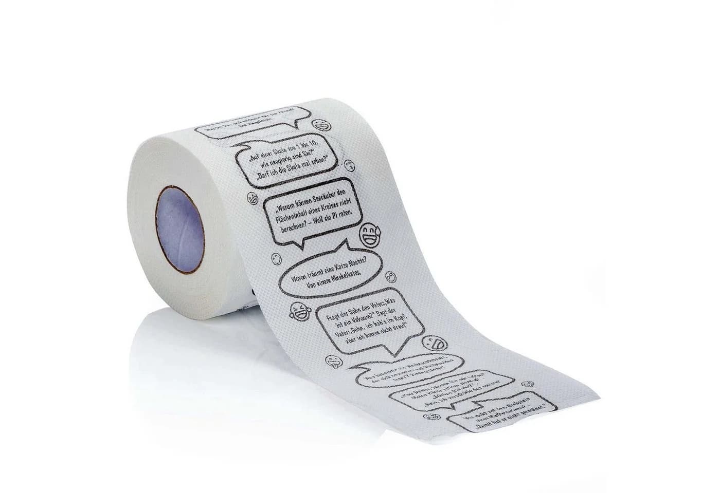 Goods+Gadgets Lustiges Toilettenpapier mit Maßband & Sprüchen - Bild 3