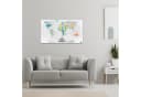 Goods+Gadgets Rubbelweltkarte XXL Metallic Gold Poster Bild 3