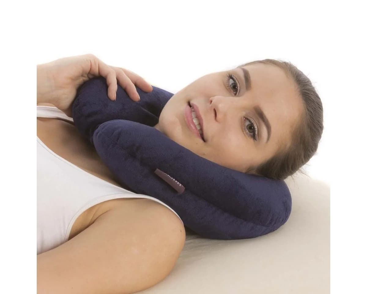 Smoothy Reisekissen Ergonomisch mit Microbeads & Fleece - Bild 3