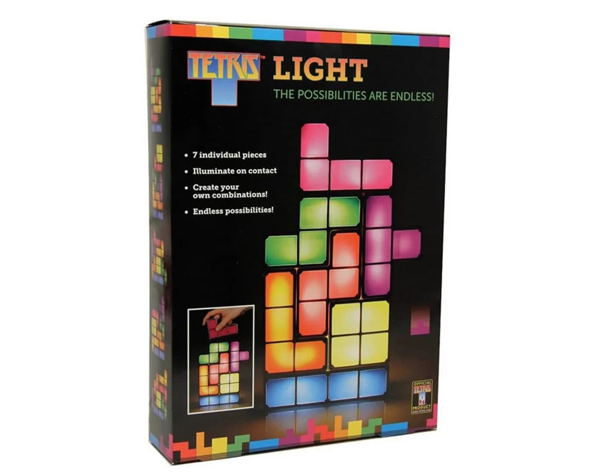 Goods+Gadgets LED Tetris Block Lampe – Retro Deko & Stimmungslicht - Bild 3