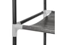 Goods+Gadgets Schuhregal XXL für 25 Paar Schuhe Schwarz Aluminium Bild 4