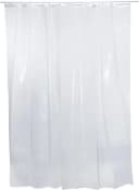 Goods+Gadgets Duschvorhang 3D Optische Täuschung Transparent Weiß Bild 2