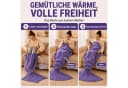 FELUNA Wohndecke Meerjungfrau Acryl mit Schwanzflosse Violett Bild 5