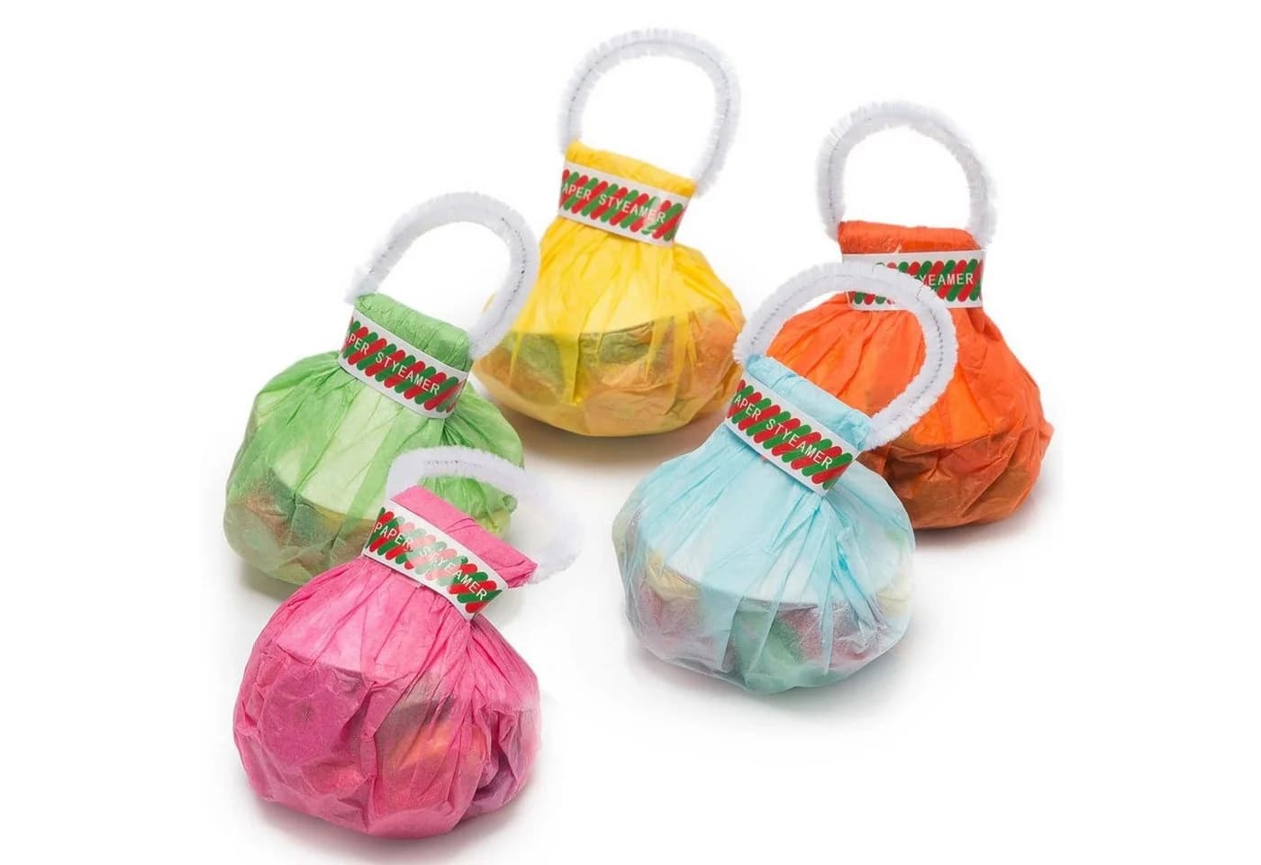Goods+Gadgets 5x Konfetti Krepppapier Luftschlangen-PartyLuftschlangen, Party Popper - Bild 2