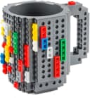 Goods+Gadgets Baustein Tasse 350ml grau LEGO-kompatibel Bild 2