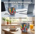 Goods+Gadgets Baustein Tasse 350ml grau LEGO-kompatibel Bild 4