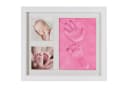 all Kids United Baby-Abdruckrahmen Set – Hand- & Fußabdruck mit Holzrahmen Bild 2