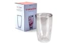 Dimono Doppelwandiges Latte-Macchiato-Glas 450ml 2er Set Transparent Bild 1