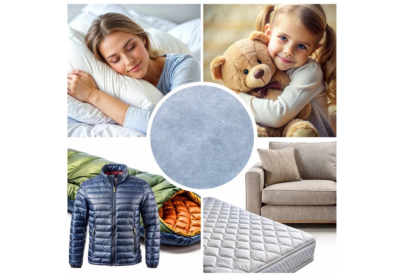 Feluna Kissenfüllung Flauschige Polyesterfüllung für Kissen & Kuscheltiere - Bild 5