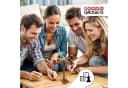Goods+Gadgets Holz Ringwurf Spiel – Aktion Hakenspiel für 2 Spieler, Ringwurfspiel Deluxe, Ring Toss Hook Battle-Game Bild 3