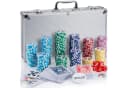 Goods+Gadgets Profi Poker Set – Pokerkoffer mit 300–500 Chips Zuhause Bild 2