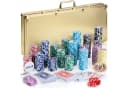 Goods+Gadgets Profi Poker Set mit 300-500 Chips und Koffer Gold Bild 2