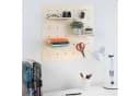 Goods+Gadgets Wandregal Pegboard Werkzeugwand Stecktafel Organizer FSC-Holz Bild 4