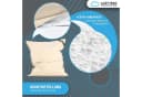 LazyBag Sitzsack XL 250 Liter Wasserfest Beige Indoor Outdoor Bild 5