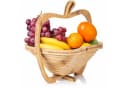 Dimono Obstschale Bambus Faltbar Apfelform Bild 2