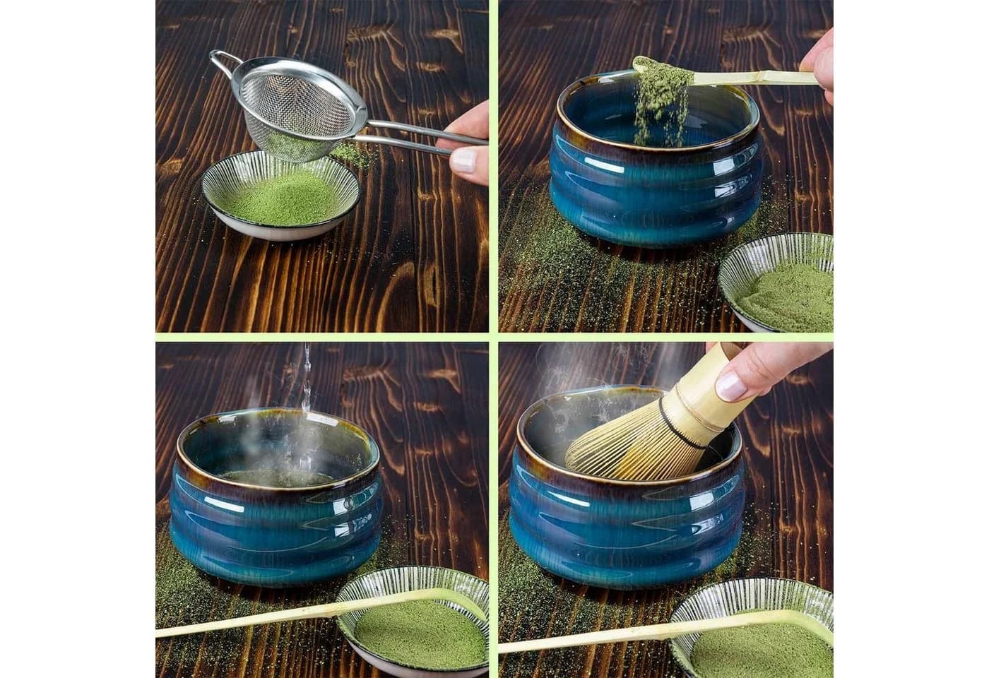 DIMONO Matcha Tee Set Deluxe mit Schale, Chasen & Zubehör - Bild 5