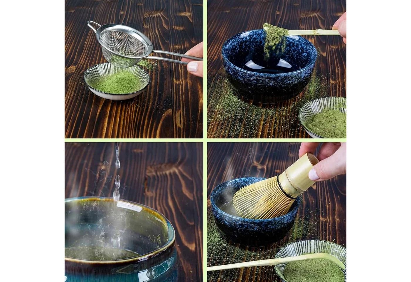 DIMONO Matcha Tee Set mit Chasen, Schale & Zubehör - Bild 4