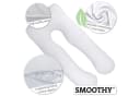 Smoothy Stillkissen U-Form Weiß Baumwolle Bild 1