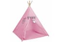 all Kids United Tipi-Zelt Rosa mit Fenster und Tür Bild 5
