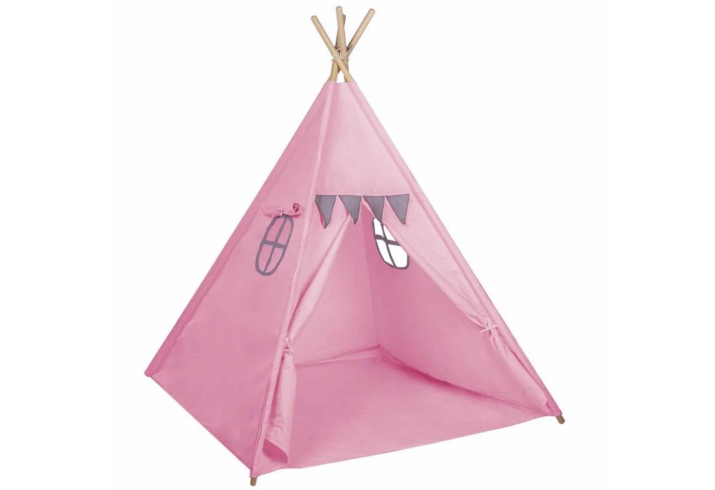 all Kids United Tipi-Zelt Rosa mit Fenster und Tür - Bild 5