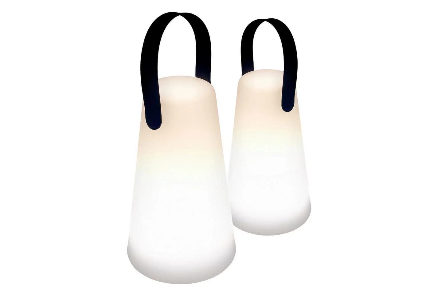 Goods+Gadgets LED Tischleuchte Kabellos Farbwechsel USB Aufladbar - Bild 2