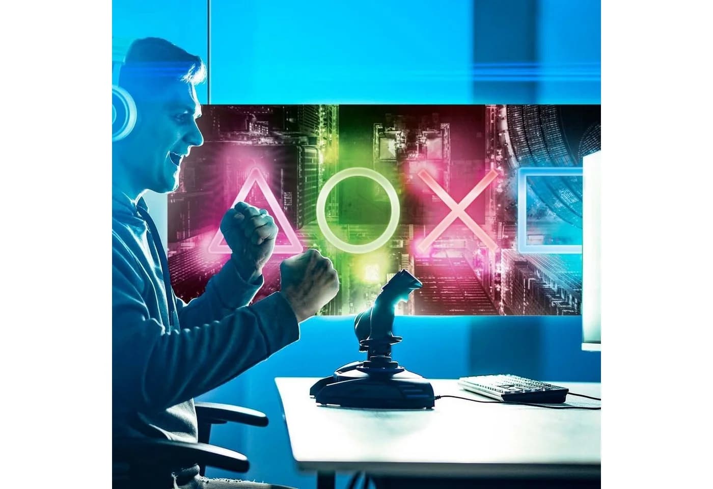 Goods+Gadgets Poster Bunt Spielkonsole Geometrisches Design - Bild 3