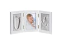 all Kids United Baby Fotorahmen mit Gipsabdruck Set - Hand- & Fußabdruck Bild 2