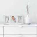 all Kids United Baby Fotorahmen mit Gipsabdruck Set - Hand- & Fußabdruck Bild 4