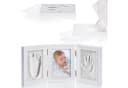all Kids United Baby Fotorahmen mit Gipsabdruck Set - Hand- & Fußabdruck Bild 5