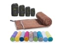 LightDry Reisehandtuch Braun Mikrofaser Leichtes Sport- und Strandhandtuch Bild 2