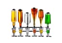Goods+Gadgets Wandmontierter Flaschenhalter & Bar Butler mit 4cl-Dosierer Bild 2
