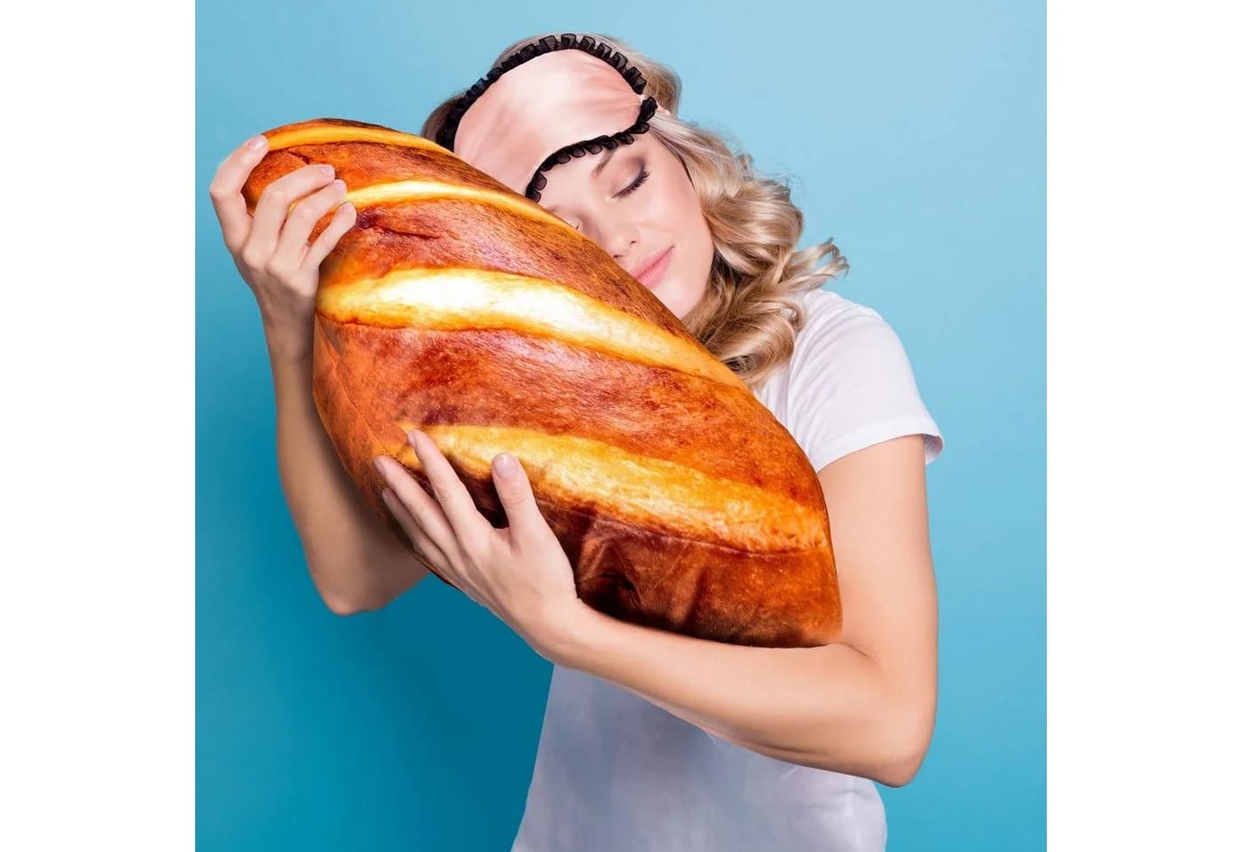 Feluna Brotkissen Baguette Zierkissen Stoffkissen Wohnaccessoires - Bild 4
