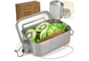 Dimono Edelstahl Brotdose 550ml Auslaufsicher BPA-frei Bild 2
