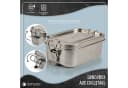 Dimono Edelstahl Brotdose 550ml Auslaufsicher BPA-frei Bild 3