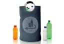 Dimono Flaschensammler 70L Faltbar Grau Polyester Bild 2