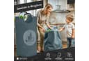 Dimono Flaschensammler 70L Faltbar Grau Polyester Bild 4