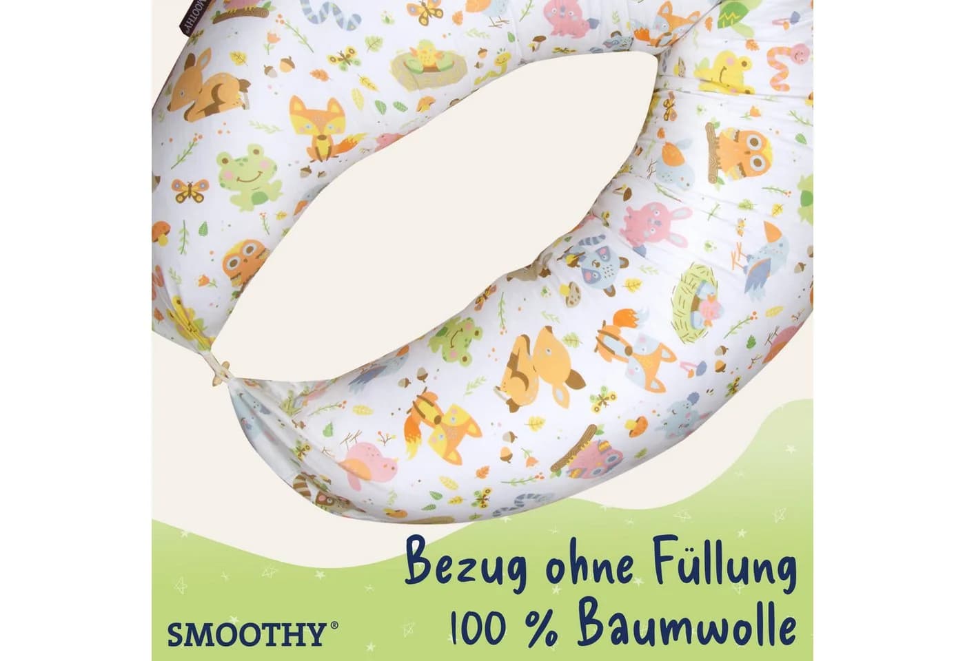Smoothy Stillkissen Schwangerschafts- & Stillkissen – Seitenschläferkissen Bunt - Bild 5