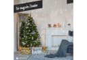 Dimono Künstlicher Weihnachtsbaum XXL Naturgrün mit Ständer und Stecksystem Bild 1