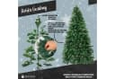 Dimono Künstlicher Weihnachtsbaum XXL Naturgrün mit Ständer und Stecksystem Bild 4