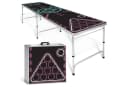 Goods+Gadgets Klappbarer Beer Pong Tisch, 240x55 cm, Aluminium Bild 2