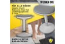 Werkfox Hocker Wackelhocker mit Schwingeffekt Grau Bild 1