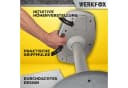 Werkfox Hocker Wackelhocker mit Schwingeffekt Grau Bild 3