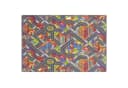 Snapstyle Kinderteppich 3D Big City Bunt Polyamid Bild 1
