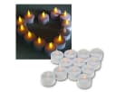 ChiliTec LED-Kerze 12er Set Teelichter warmweiß Bild 2